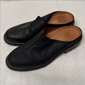 Women’s‎ Ariat Pro Leather Black Clogs Size 8B